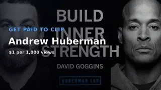 Andrew Huberman Clipping | $1 CPM