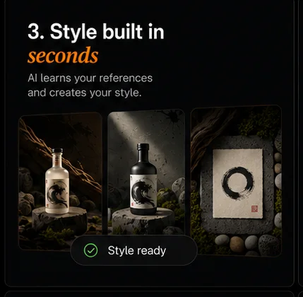 3. El estilo, en segundos.